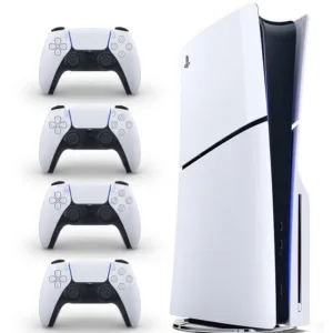 کنسول بازی سونی مدل PlayStation 5 Slim ظرفیت یک ترابایت ریجن 2016A اروپا به همراه دسته اضافی