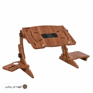 میز لپ تاپ فن دار لایفینو مدل LFD-103 دارای 2 فن مناسب برای لپ‌تاپ‌های تا 17 اینچ