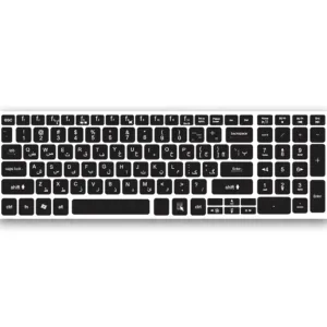 برچسب حروف فارسی کیبورد مدل bl-ck_N1