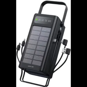 پاوربانک گرین لاین مدل GL-PX50 ظرفیت 60000 میلی‌آمپر ساعت به همراه پنل خورشیدی