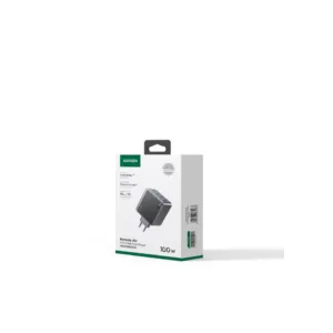 شارژر دیواری 100 وات با سه پورت USB-C و یک پورت USB-A یوگرین مدل X565 کد 35043