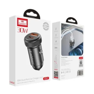 شارژر فندکی 30 وات 2 پورت ارلدام مدل cc41