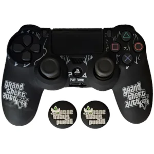 محافظ دسته پلی استیشن 4 مدل GTA PS4093 به همراه روکش آنالوگ