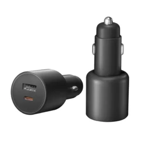 شارژر فندکی 100 وات 2 پورت شیائومی مدل MDY-16-ER به همراه کابل USB-C به طول 1 متر