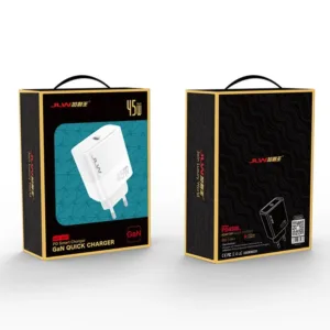 شارژر دیواری 45 وات جی ال وی مدل S24 ULTRA EU به همراه کابل تبدیل USB-C