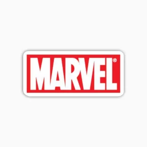 استیکر لپ تاپ و موبایل بووم طرح نوشته مدل Marvel کد KT100