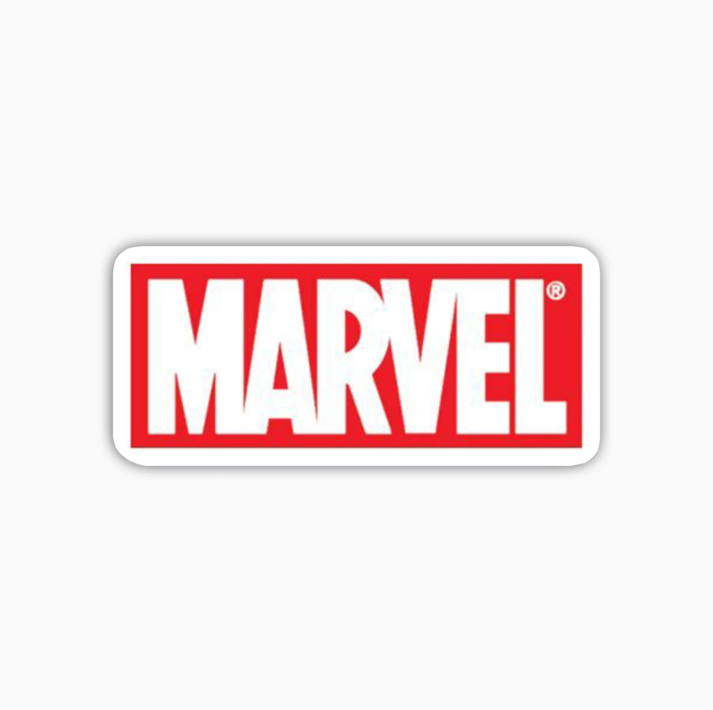 استیکر لپ تاپ و موبایل بووم طرح نوشته مدل Marvel کد KT100