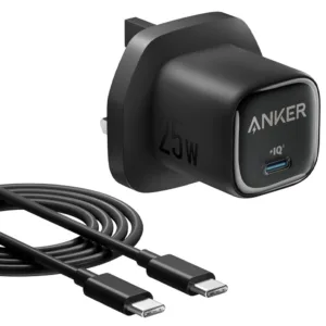 شارژر دیواری 25 وات انکر مدل A2656 به همراه کابل USB-C به طول 1.5 متر