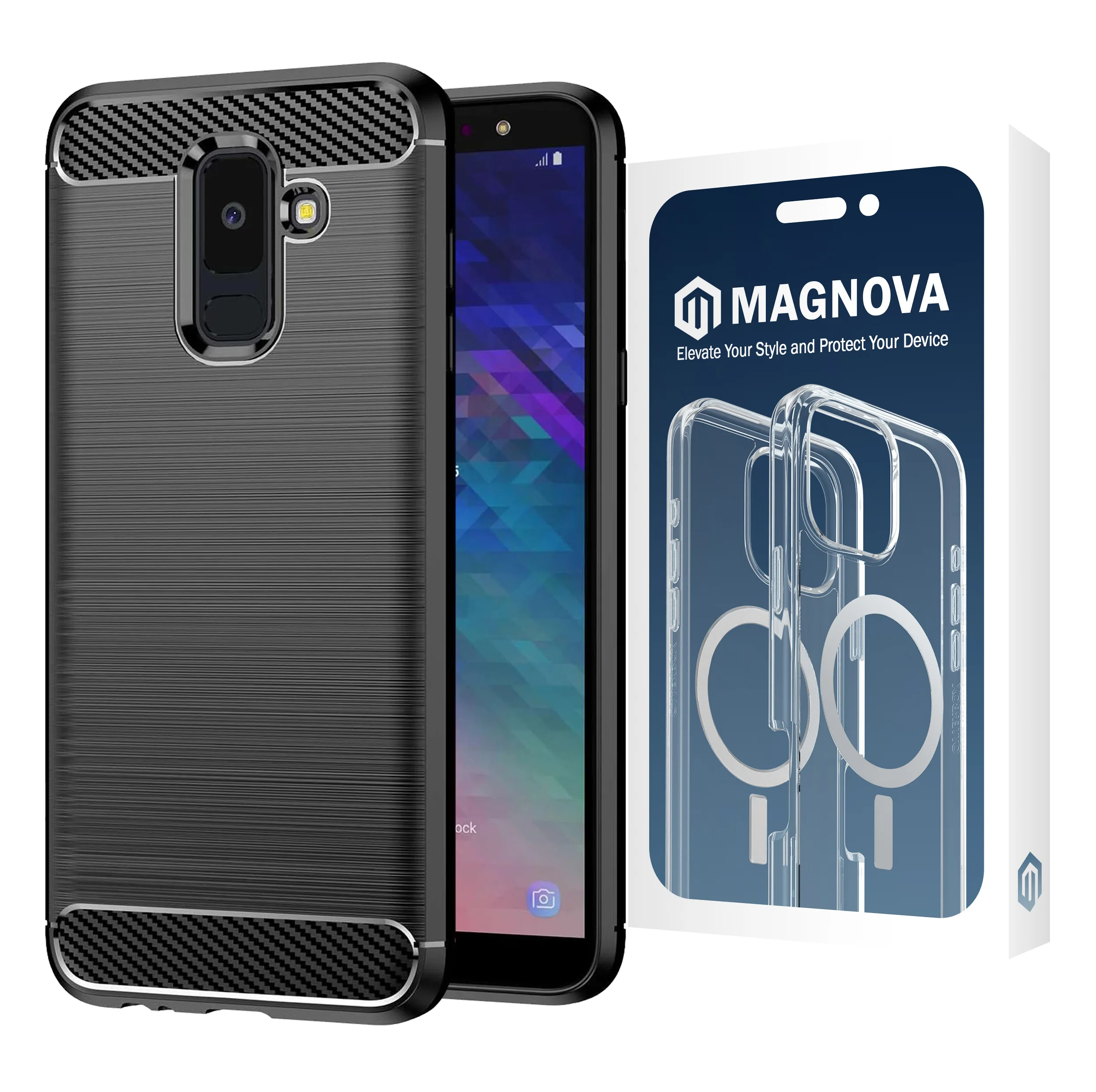 کاور مگنوا مدل GripTech مناسب برای گوشی موبایل سامسونگ Galaxy A6 Plus 2018