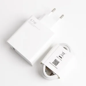 شارژر مدل MDY TURBO 67W به همراه کابل تبدیل USB-C