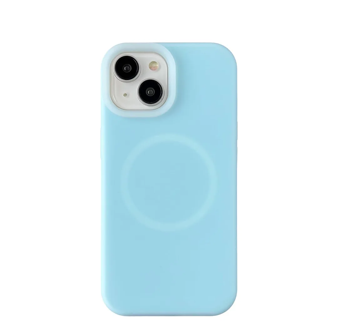 کاور طرح سیلیکون پاک کنی مگ سیف دار مناسب برای گوشی موبایل اپل IPHONE 13 PRO