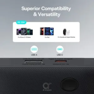 پاوربانک باسئوس 15 وات مدل Airpow Lite PPAP-10A