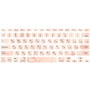برچسب کیبورد فارسی طرح marble 147 مناسب برای مک بوک ایر 13 اینچ 2010-2017