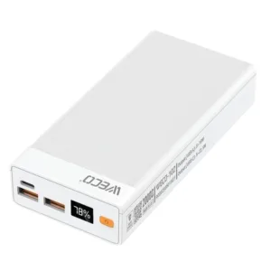 پاوربانک 22.5 وات اپی مکس مدل  Weco-102  ظرفیت 20000 میلی‌آمپرساعت