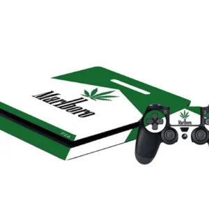 برچسب افقی پلی استیشن 4 اسلیم طرح Green