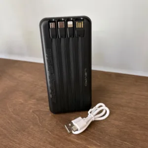 پاوربانک 5 وات مدل N-33 ظرفیت 10000 میلیآمپرساعت به همراه یک عدد کابل USB-C