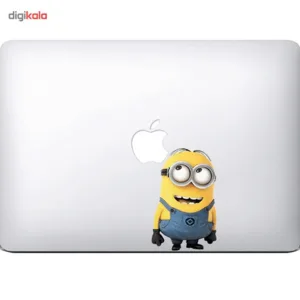 برچسب تزئینی ونسونی مدل Minion Graceful مناسب برای مک بوک