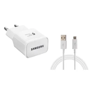 شارژر دیواری مدل EP-TA20EWE به همراه کابل تبدیل USB به microUSB مدل EP-DG925UWE طول 1.2 متر