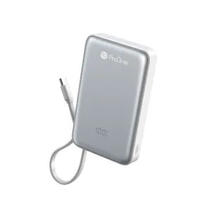 پاوربانک بیسیم 22.5 وات پرووان مدل POWER CORE PPB5123 ظرفیت 10000 میلیآمپرساعت