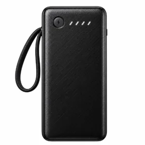 پاوربانک 15 وات وندنس مدل PB058 ظرفیت 10000 میلی‌آمپرساعت به همراه کابل USB-C، لایتنینگ و Micro USB