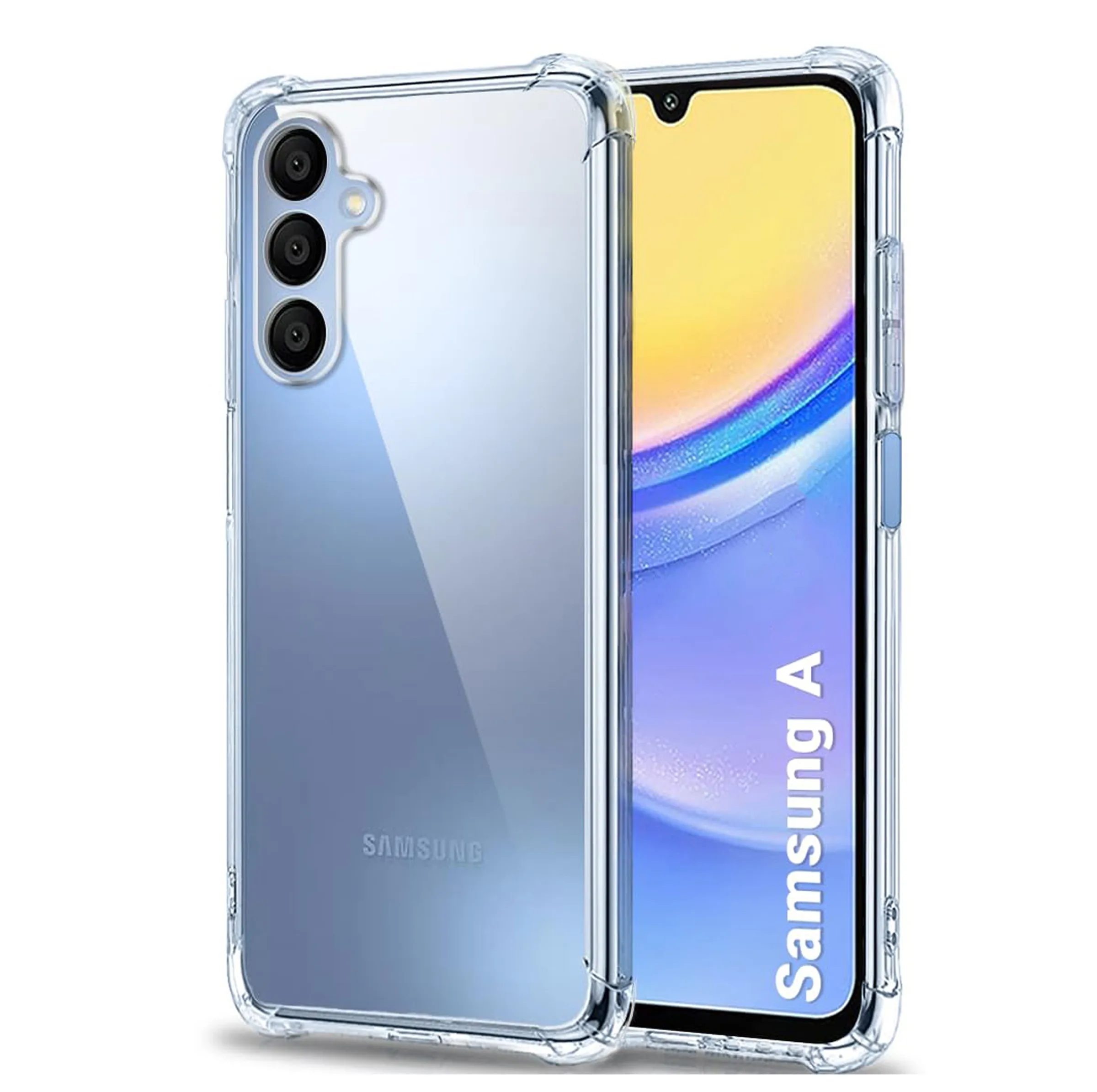 کاور مدل شفاف مناسب برای گوشی موبایل سامسونگ Galaxy A15