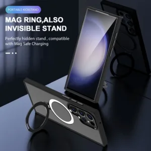 کاور موفی مدل Magsafe-S24ULTRA مناسب برای گوشی موبایل سامسونگ Galaxy S24 Ultra به همراه محافظ لنز دوربین