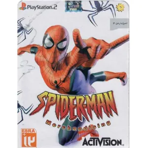 بازی SpiderMan 3 Merchandising مخصوص PS2