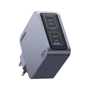 شارژر دیواری 160 وات یوگرین مدل X763-25877 به همراه کابل تبدیل USB-C