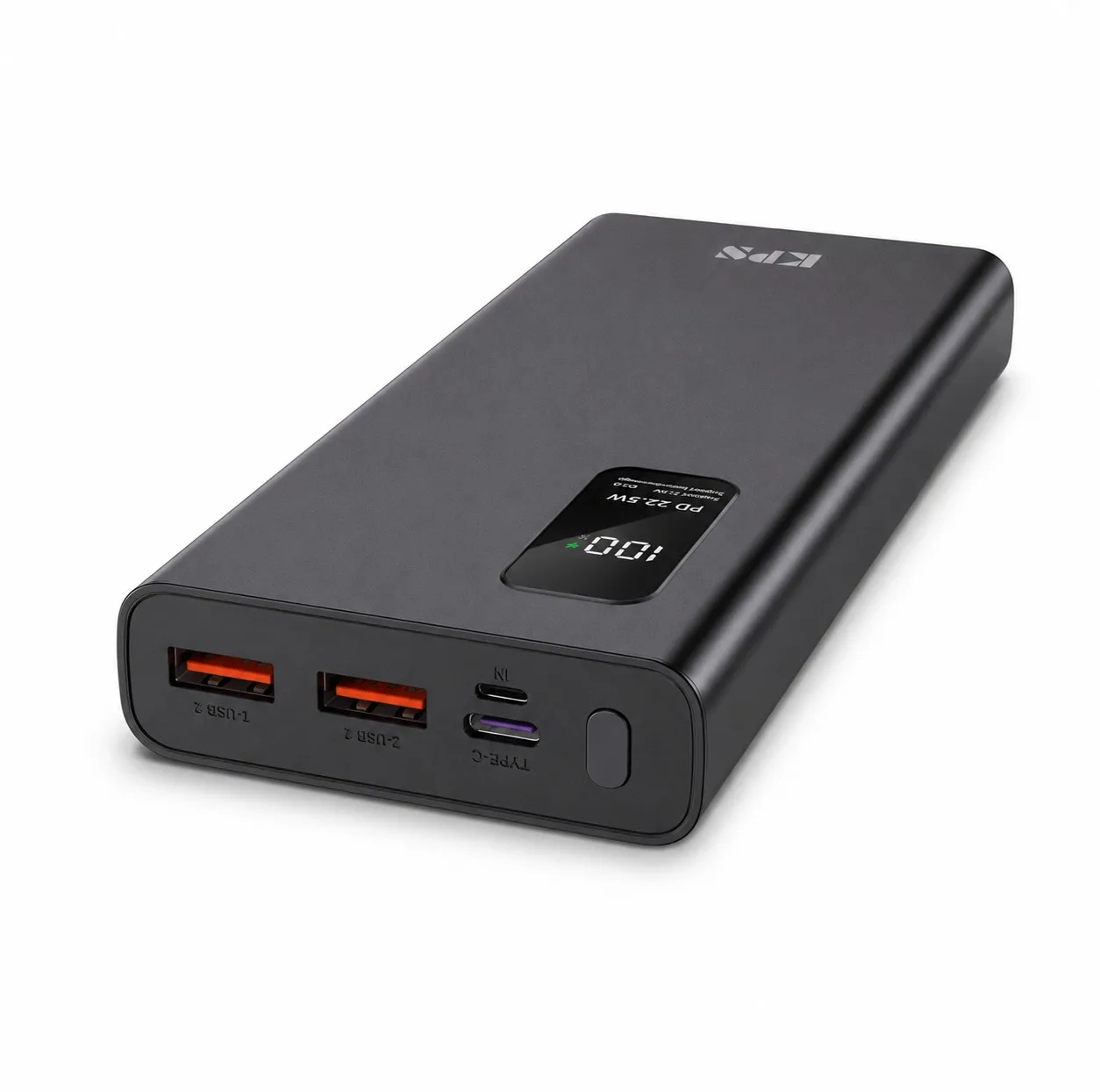 پاوربانک 22.5 وات مدل  PD.QC3.0  KPS  ظرفیت 20000 میلی‌آمپرساعت