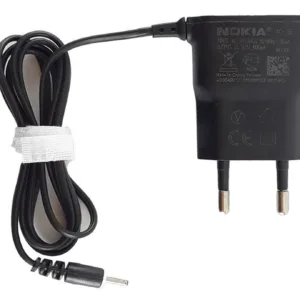 شارژر دیواری اورجینال نوکیا مدل AC-15E همراه با کابل متصل سوزنی