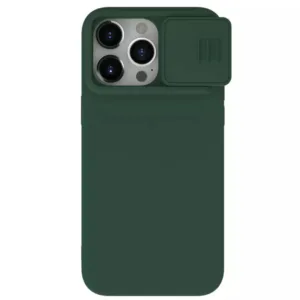 کاور نیلکین مدل CamShield Silky Silicone مناسب برای گوشی موبایل اپل iPhone 15 Pro Max