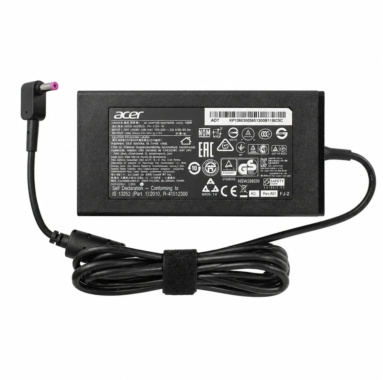شارژر لپ‌تاپ 19 ولت 7.1 آمپر مدل   ADP-135W Slim