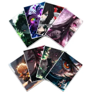 استیکر و برچسب گوفی مدل تانجیرو نزوکو انیمه شیطان کش Demon Slayer Anime کد T05 مجموعه 8 عددی