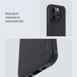 کاور نیلکین مدل Super Frosted Shield Pro مناسب برای گوشی موبایل اپل iPhone 15