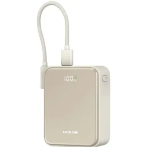 پاوربانک 20 وات گرین لاین مدل GL-PX85 با ظرفیت ده هزار میلی آمپر ساعت