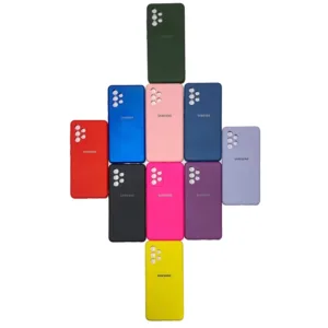 کاور مدل سیلیکون پاک کنی مناسب برای گوشی موبایل سامسونگ Galaxy A32 5G/A13 4G
