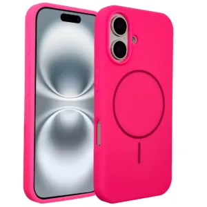 کاور کیس مدل سیلیکون مگ سیف مناسب برای گوشی موبایل اپل Iphone 16