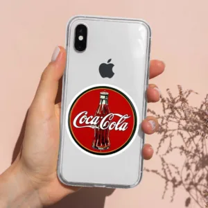 استیکر لپ تاپ کارنیکا طرح کوکاکولا مدل cocacola-2222116 مجموعه 2 عددی