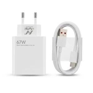 شارژر دیواری 67 وات نوانیک مدل MDY-12-EZ به همراه کابل USB-A به USB-C
