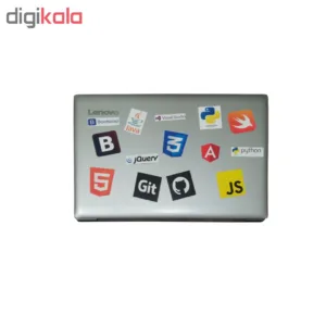 استیکر لپ تاپ کد 33 مجموعه 14 عددی