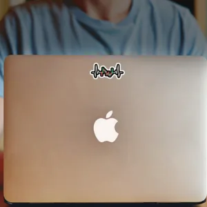 برچسب لپ تاپ پویا مارکت طرح تریدر کد 2645