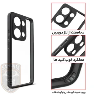 کاور سامورایی مدل Aimo مناسب برای گوشی موبایل شیائومی Redmi Note 13 Pro 4G / Poco M6 Pro 4G