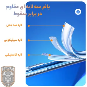 کاور سامورایی مدل Airbag مناسب برای گوشی موبایل شیائومی Redmi Note 14 Pro 4G