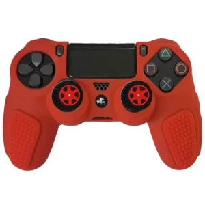 محافظ دسته پلی استیشن ۴ مدل Anti slip PS4396 به همراه روکش آنالوگ