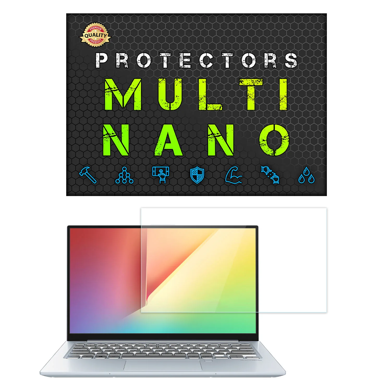 محافظ صفحه نمایش مولتی نانو مدل X-S1N مناسب برای لپ تاپ 15.6 اینچ