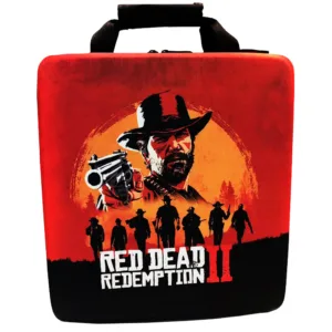 کیف حمل پلی استیشن 4 Pro طرح red dead 2