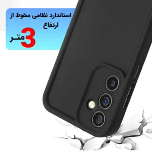 کاور لوکسار مدل a56 -Puffer band مناسب برای گوشی موبایل سامسونگ Galaxy A56 به همراه بند آویز