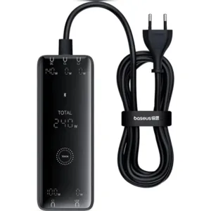 شارژر دیواری 240 وات بیسوس مدل Ultra Fast 240W
