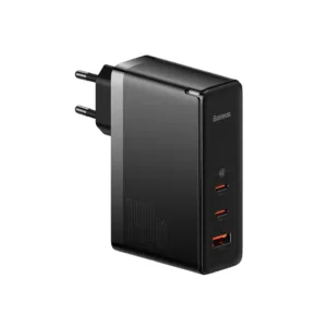 شارژر دیواری 140 وات باسئوس مدل GaN5 Pro Fast Charge CCGP100201