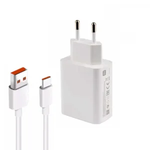 شارژر دیواری مدل Mi 11 lite به همراه کابل USB-C